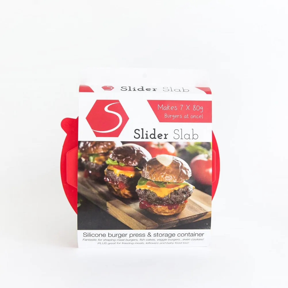 Slider Slab - Silicone mini burger press & food storer