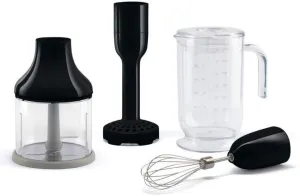 Smeg 50's Retro Black Hand Blender Accessories for HBF01