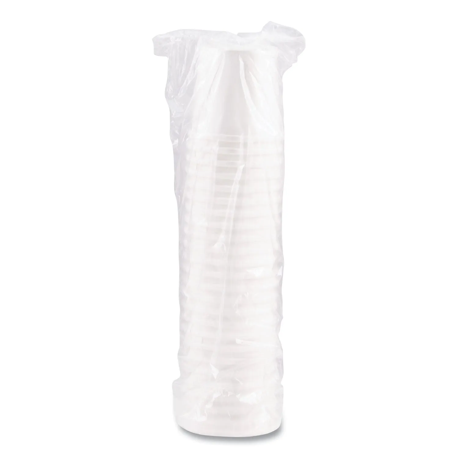 SOLO® Flexstyle Double Poly Paper Containers, 16 oz, White, Paper, 25/Pack, 20 Packs/Carton
