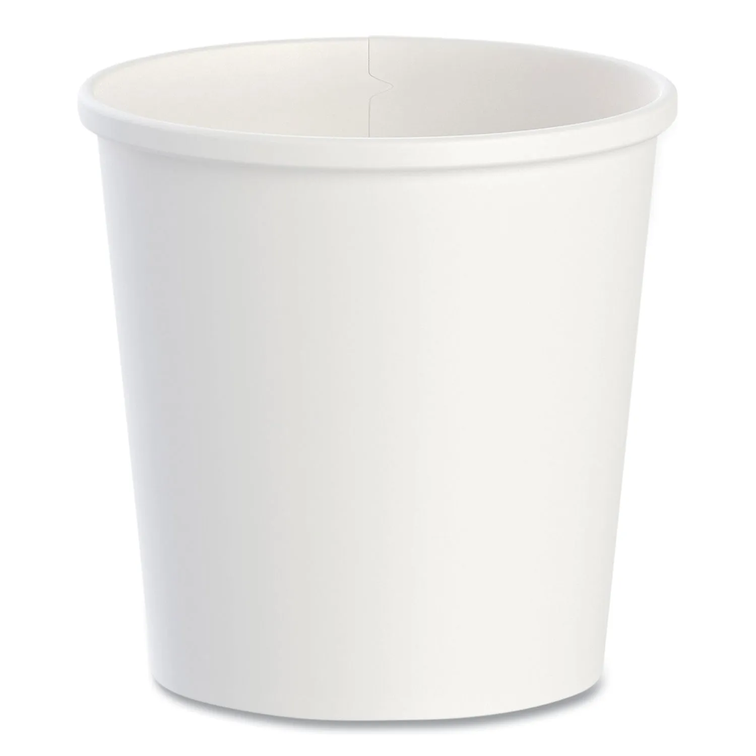 SOLO® Flexstyle Double Poly Paper Containers, 16 oz, White, Paper, 25/Pack, 20 Packs/Carton