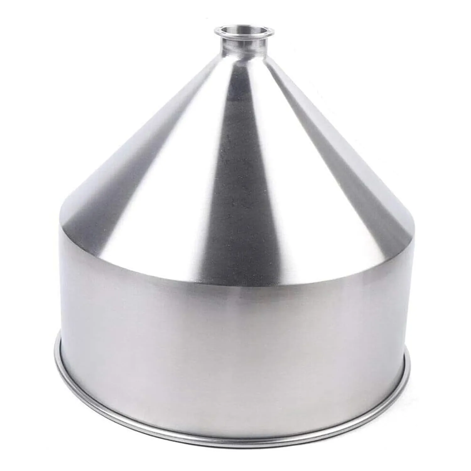 Stainless Steel Liquid Paste Filling Hopper, 304 Grade, 10-50L Capacity, Heavy Duty Funnel Container,10L,50.5mm