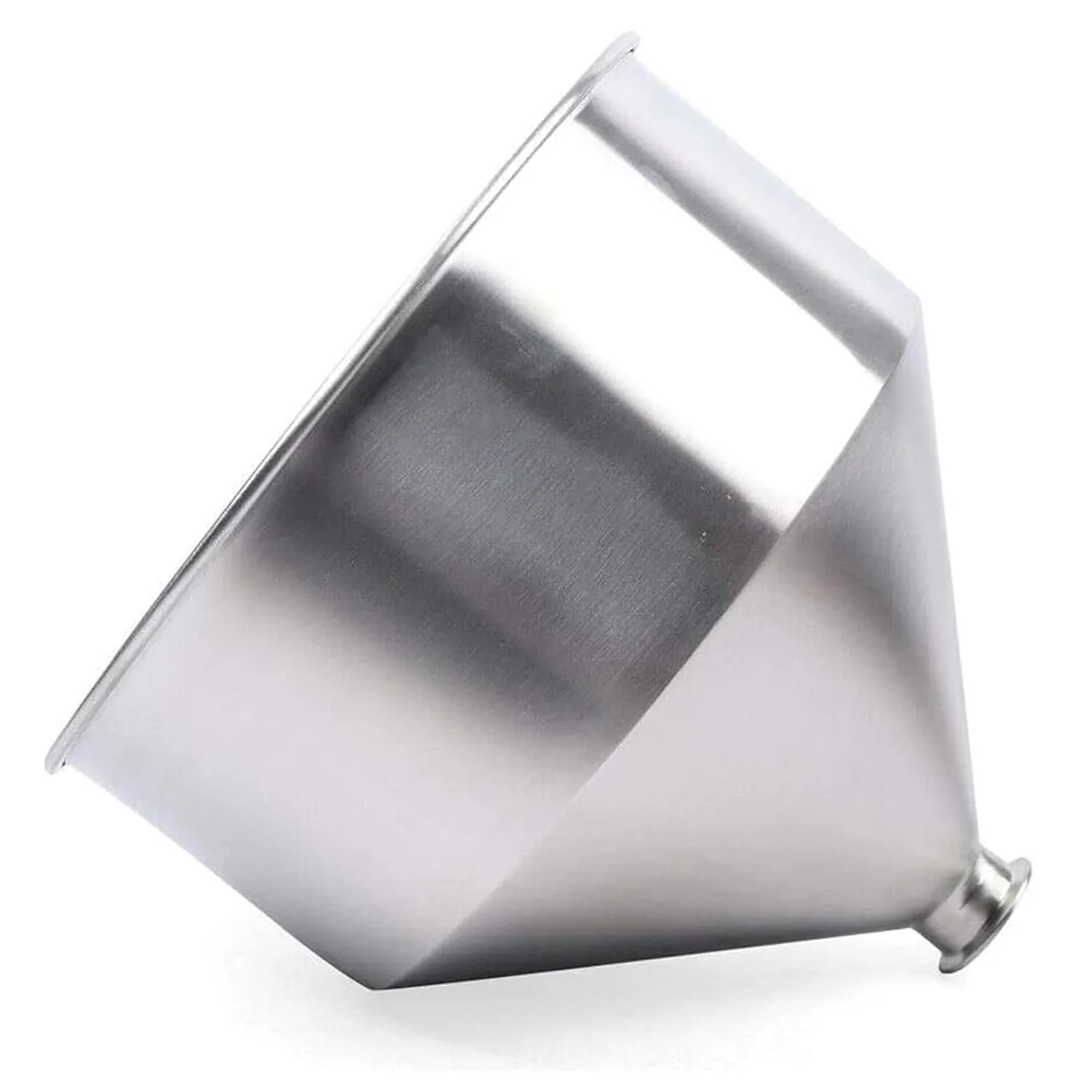 Stainless Steel Liquid Paste Filling Hopper, 304 Grade, 10-50L Capacity, Heavy Duty Funnel Container,10L,50.5mm
