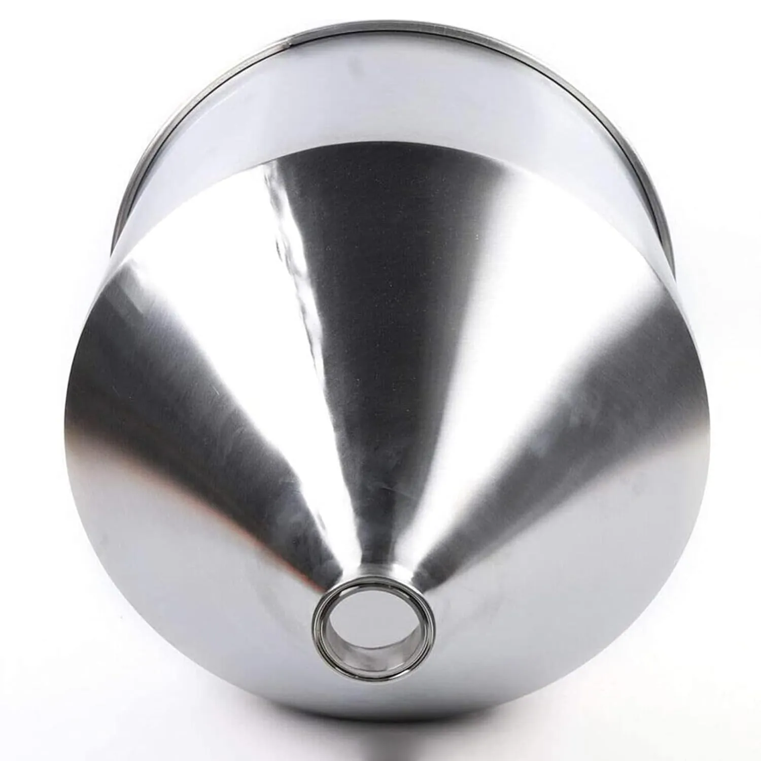 Stainless Steel Liquid Paste Filling Hopper, 304 Grade, 10-50L Capacity, Heavy Duty Funnel Container,10L,50.5mm
