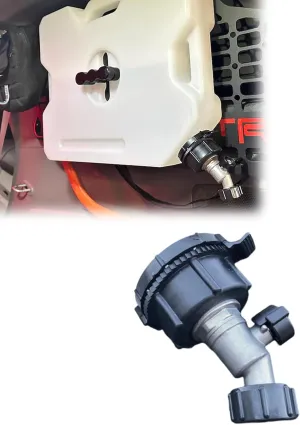 Stainless Steel Spigot Kit Compatible with RotopaX Water Containers - Heavy-Duty Water Spout for Off-Road, Overlanding & Camping