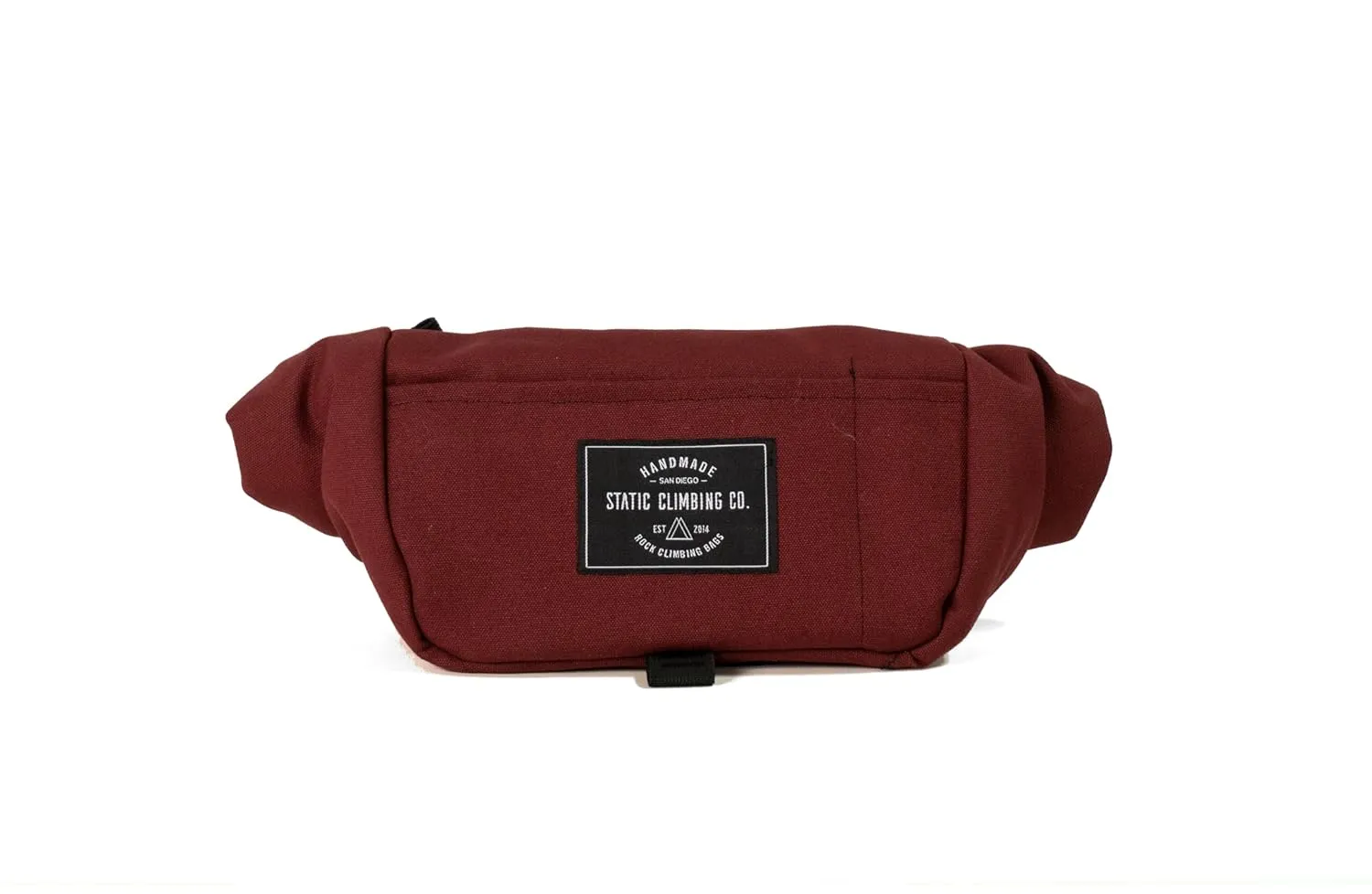 STATIC Chalk Bucket for rock climbing -Bouldering Chalk Bucket (Burgundy)