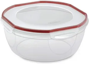 STERILITE Plastic Bowl, 1 Count, Clear