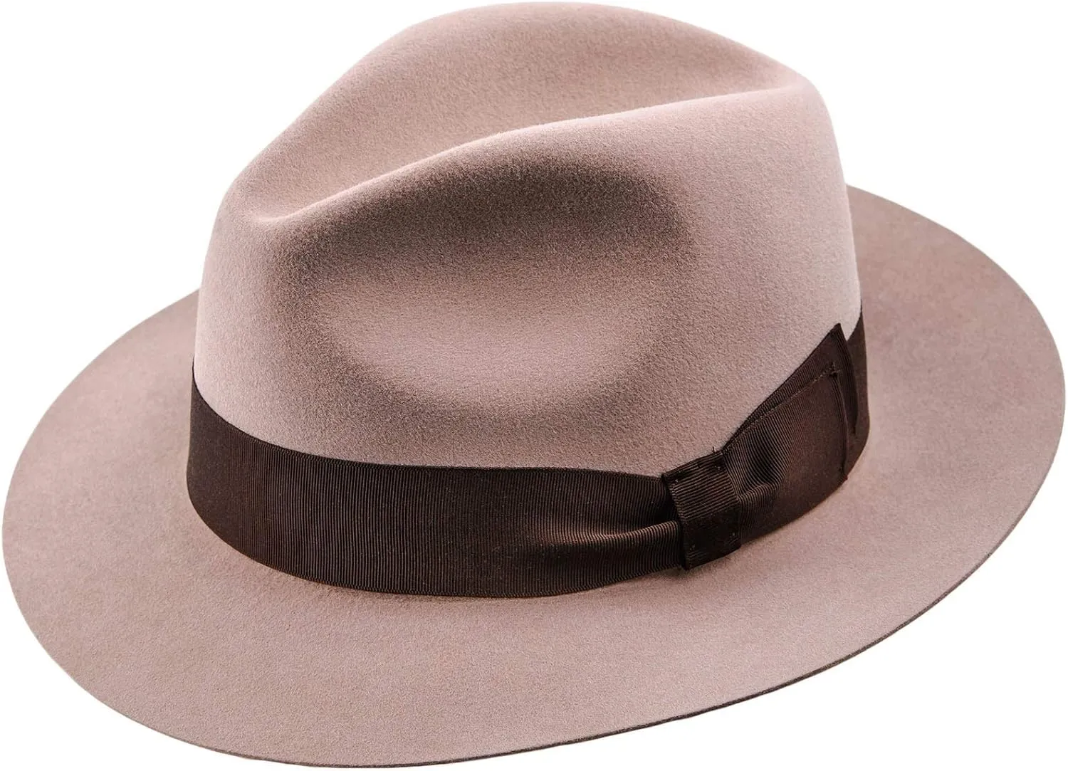 Sterkowski Mosca Rabbit Felt Wide Brim Fedora Hat