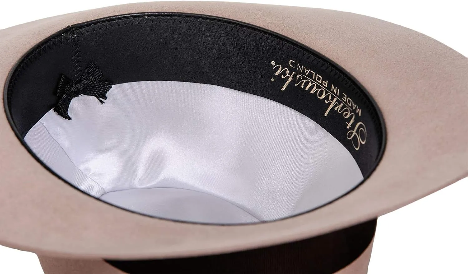 Sterkowski Mosca Rabbit Felt Wide Brim Fedora Hat