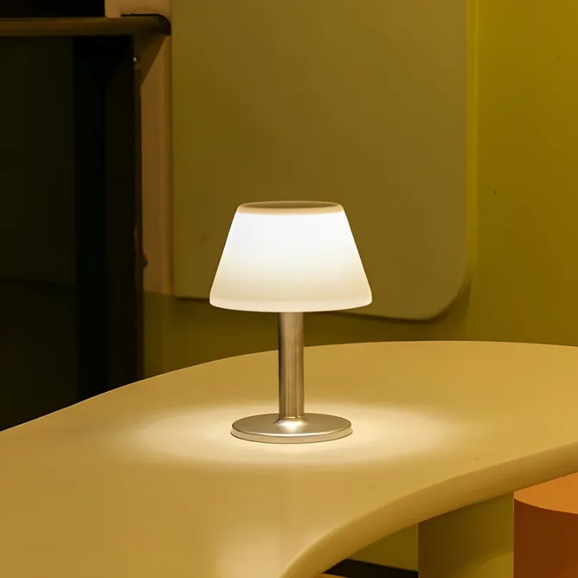 Stylish Solar-Powered Table Lamp - SolarLuxe