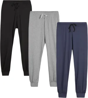Sweet Hearts Girls Sweatpants - 3 Pack Super Soft Girls' Activewear Performance Jogger Pants: Made in USA (Sizes: 5-18)