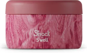 S'well S'nack Stainless Steel Food Container, 10 Oz, Rose Arbor, Double-Layered Insulated Bowls, BPA-Free