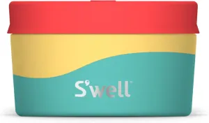 S'well Stainless Steel Food Canister, 10oz, Island Breeze, Single Walled Durable Construction, BPA Free, Dishwasher Safe