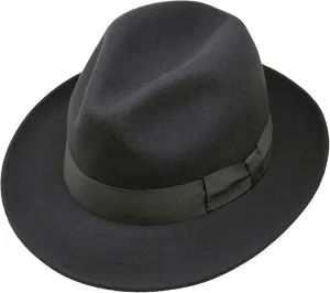 Swift - Lightweight Fedora - 100% Wool Felt - Crushable for Travel - Water Resistant - Snap Brim