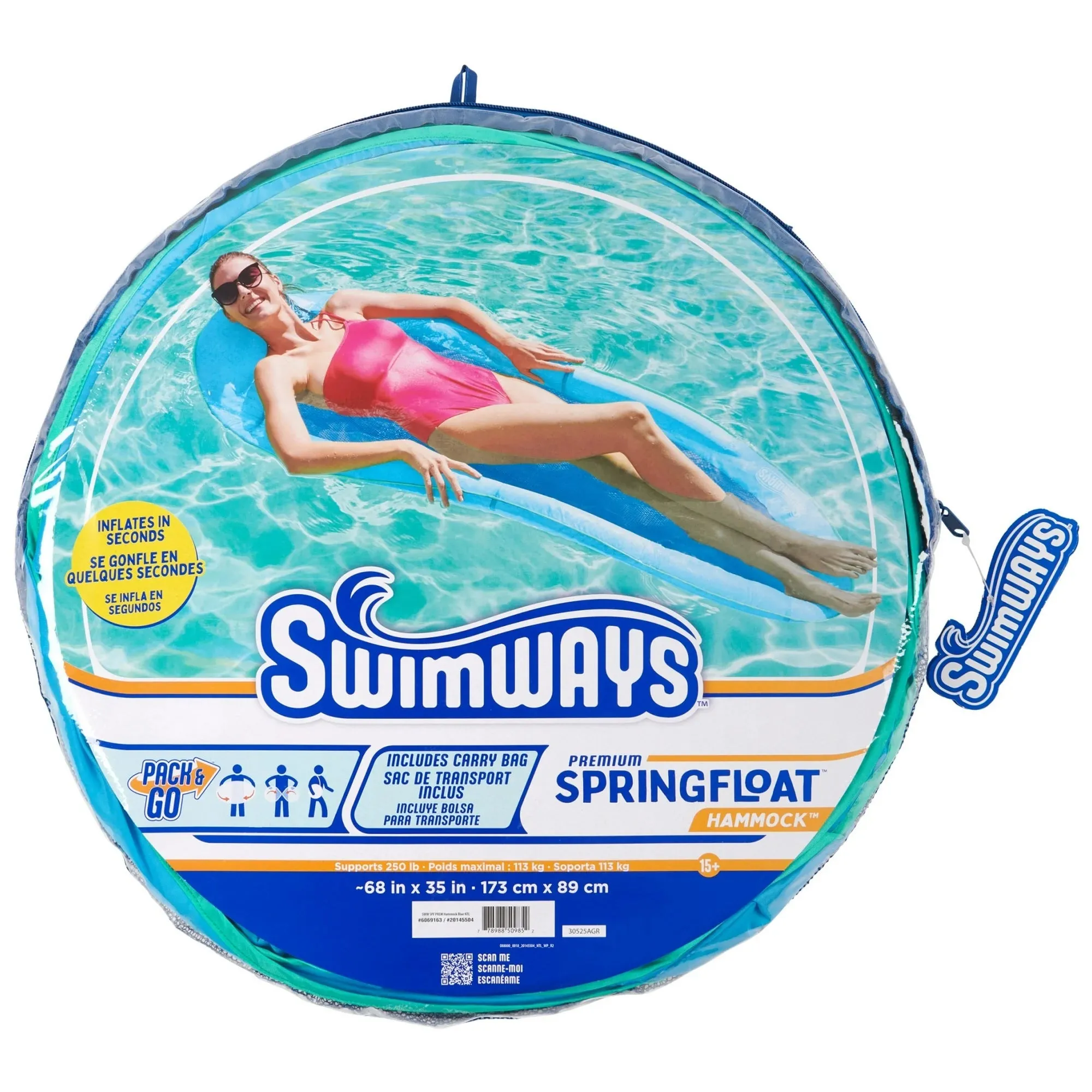Swimways Premium Spring Float Hammock