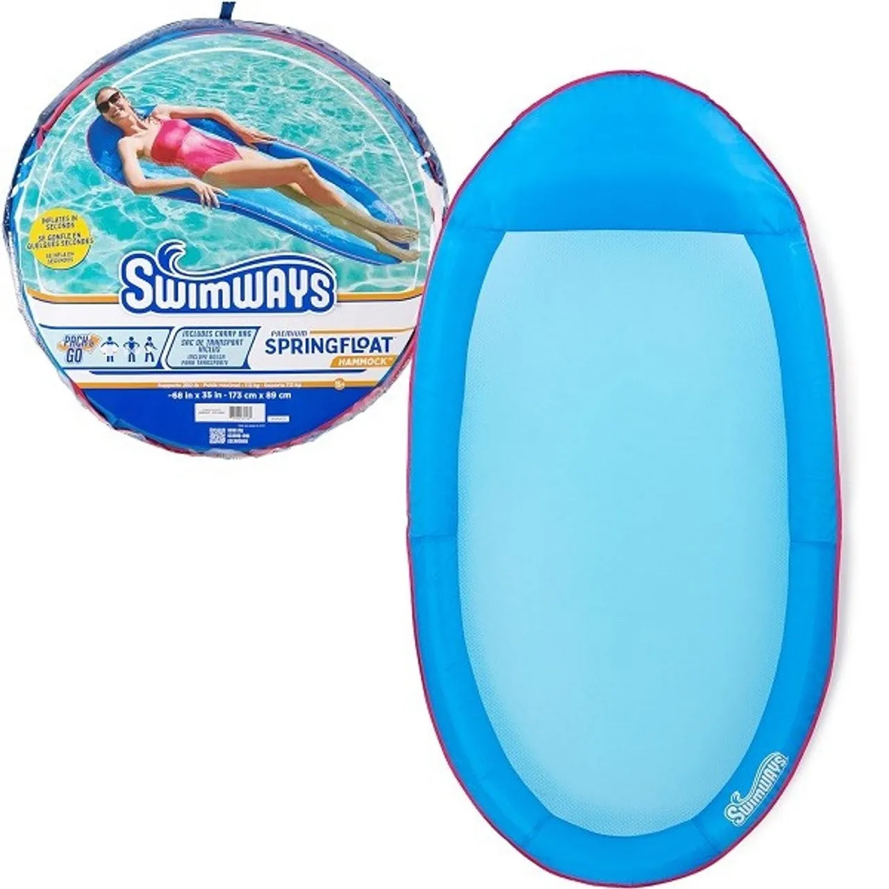 Swimways Premium Spring Float Hammock