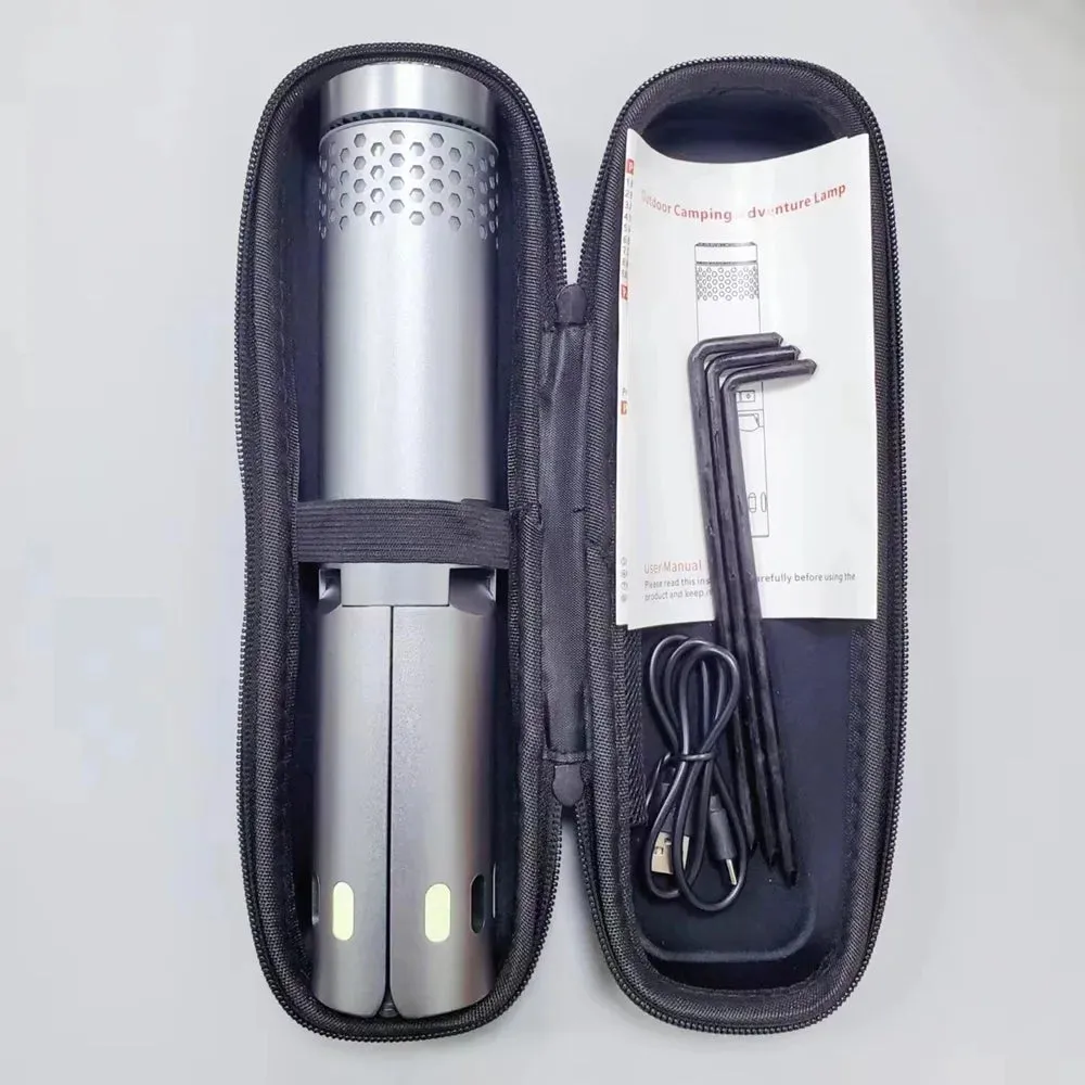 Telescopic Camping Light 10000mAh USB Rechargeable Portable LED Work Light Magnet Tripod Base Tent Telescoping Camping Lantern