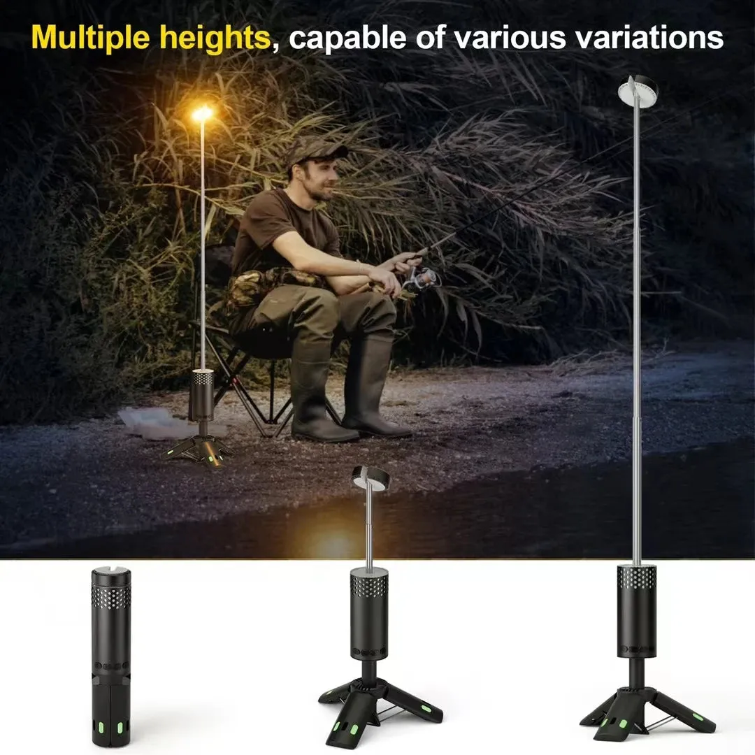 Telescopic Camping Light 10000mAh USB Rechargeable Portable LED Work Light Magnet Tripod Base Tent Telescoping Camping Lantern