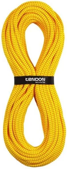 Tendon Ambition 10.2-TEFIX Standard 080mts Strings, Adult, Unisex, Yellow (Yellow), One Size