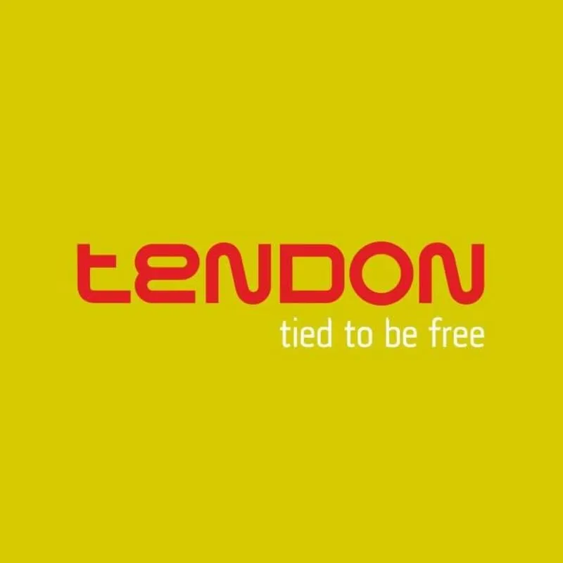 Tendon Secure Static Rope - Patented Secure Braiding Technology - UIAA Certified - Ideal for Both Indoor and Outdoor Work at Height (11mm x 50m - Coil) - Blue-Yellow