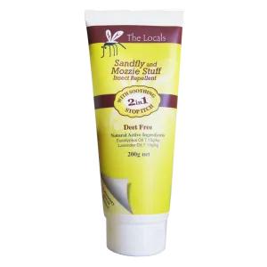The Locals Lotion Sandfly & Mozzie 200gm Insect Repellent Stop Itch