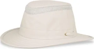 Tilley Mens Womens LTM5 Lightweight Water Repellent Medium Brim Guaranteed for Life Airflo Sun Hat, Off-White, 7 1/8