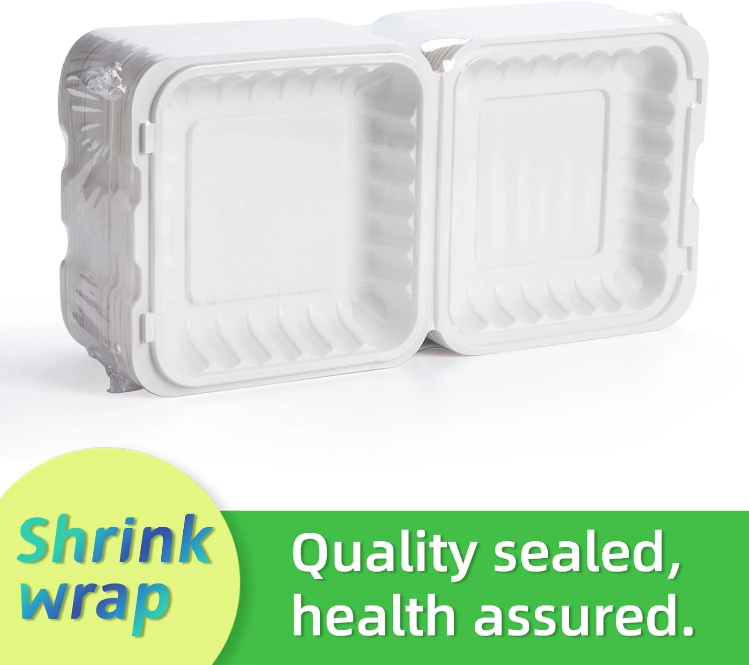 To Go Containers, 55 Pack Reusable Take Out Food Container 34 oz BPA Free MFPP To Go Boxes for Food