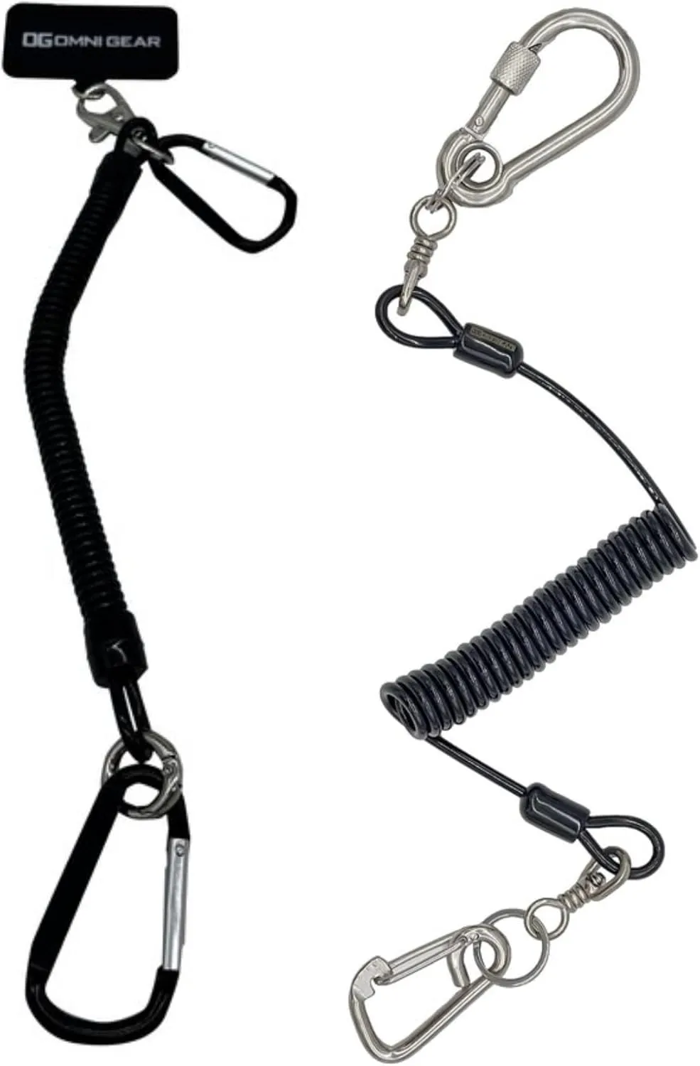 Tool Tether Lanyard and Drop Stop Mobile Phone tether tools Bundle - Heavy Duty Lanyard Tool with Aluminum Dual Auto Locking Carabiner & Drop Damage and Theft Protection Phone Lanyard