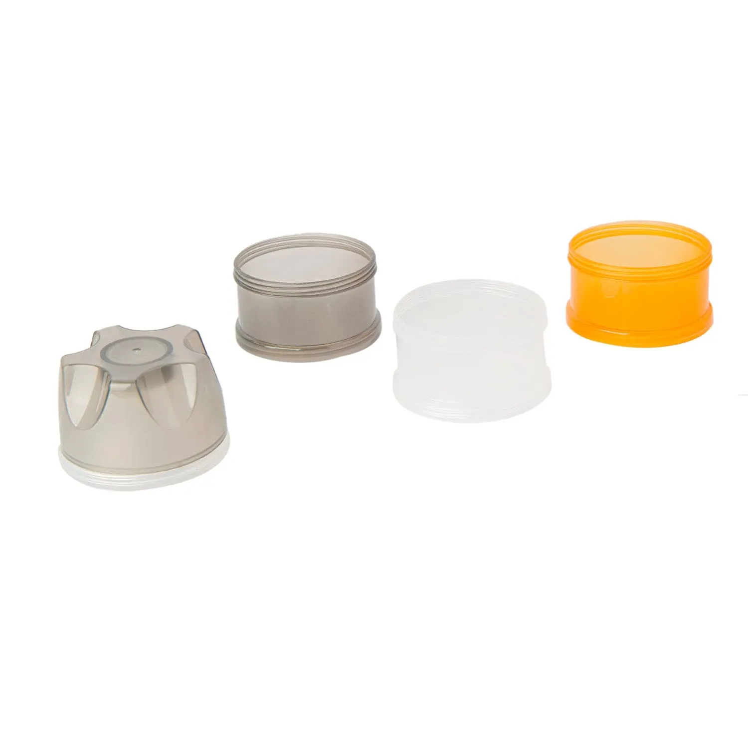 Translucent Multicolour 3 Tier Container