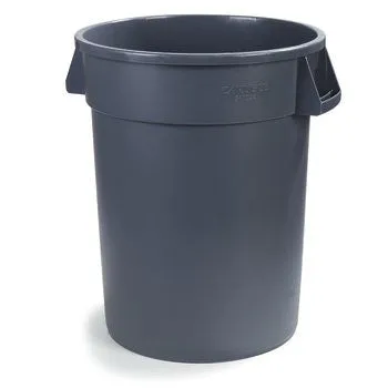TRASHCAN/ INDOOR/ HEAVY DUTY/ "Bronco" Heavy-Duty Container, 32 gallon
