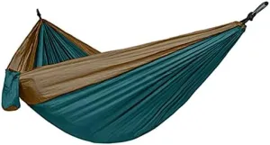 Tree Hammock for Camping, Portable Hammock, Folding Breathable Lightweight Comfortable Soft Durable - for Backyard, Hiking, Beach
