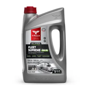 TRIAX Fleet Supreme 5W-30 Full Synthetic