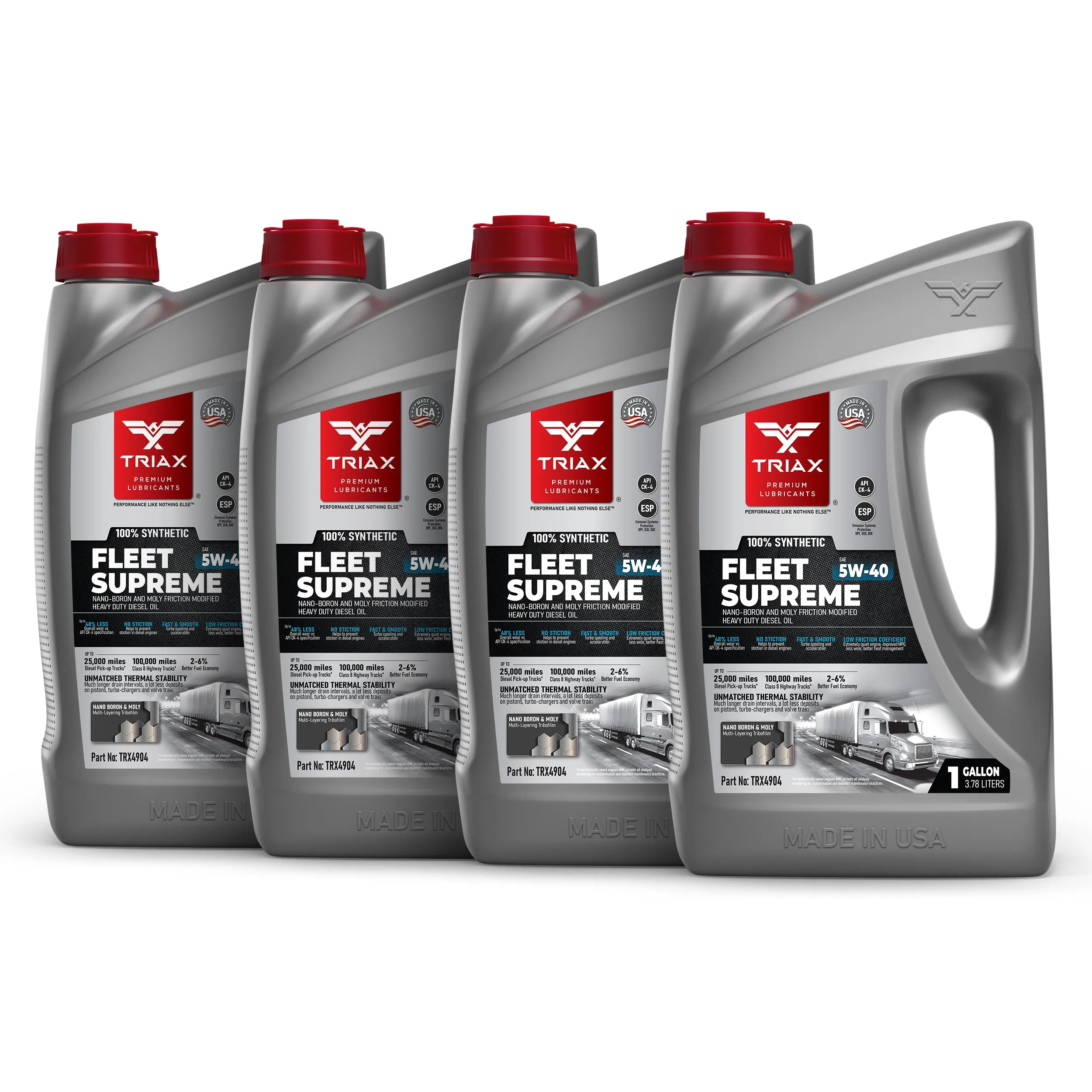 TRIAX Fleet Supreme 5W-40 Full Synthetic