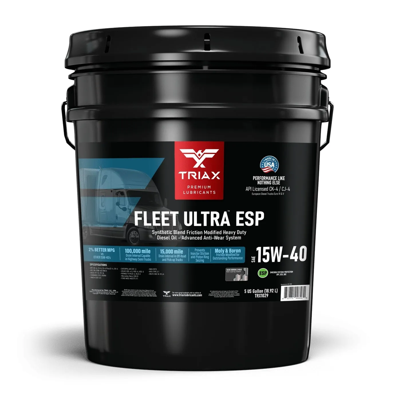 TRIAX Fleet Ultra ESP 15W-40 (CK-4)