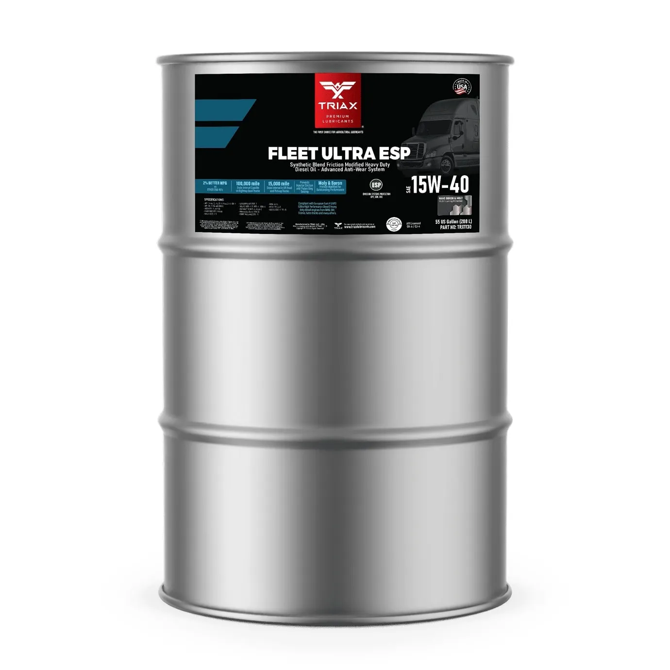 TRIAX Fleet Ultra ESP 15W-40 (CK-4)