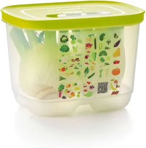 Tupperware FridgeSmart Food Storage Container - Small Deep Tub 1.8L - Keeps Food Fresher For Longer - Secure Seal - Stackable for Easy Organisation - BPA Free Plastic - Tubs with Lid