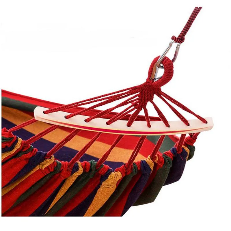 Two-Person Portable Cotton Canvas Hammock