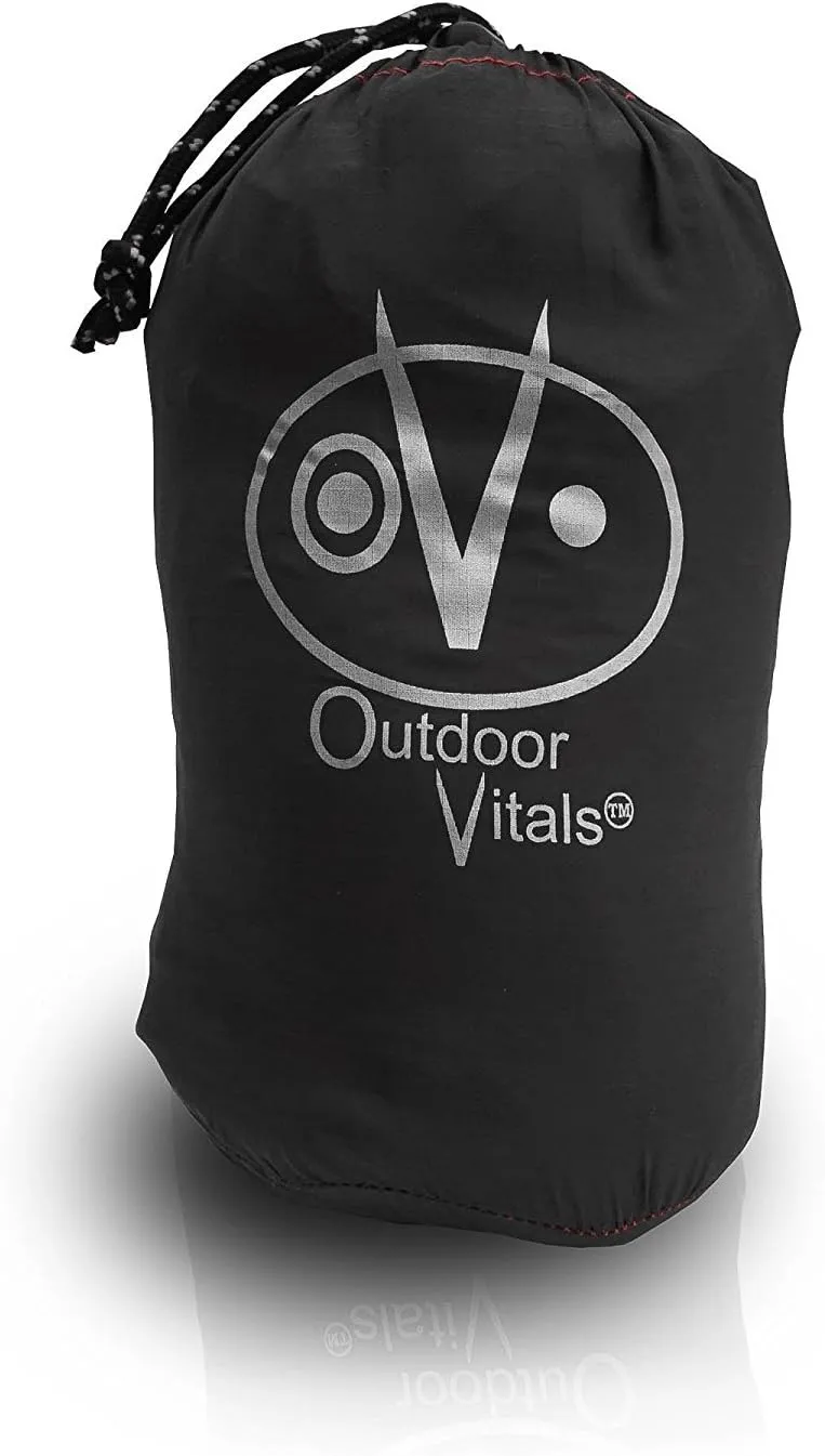 Ultralight Hammock Under 1 lb with Suspension Included, Whoopie Sling Suspension, Tree Straps and Carry Bag