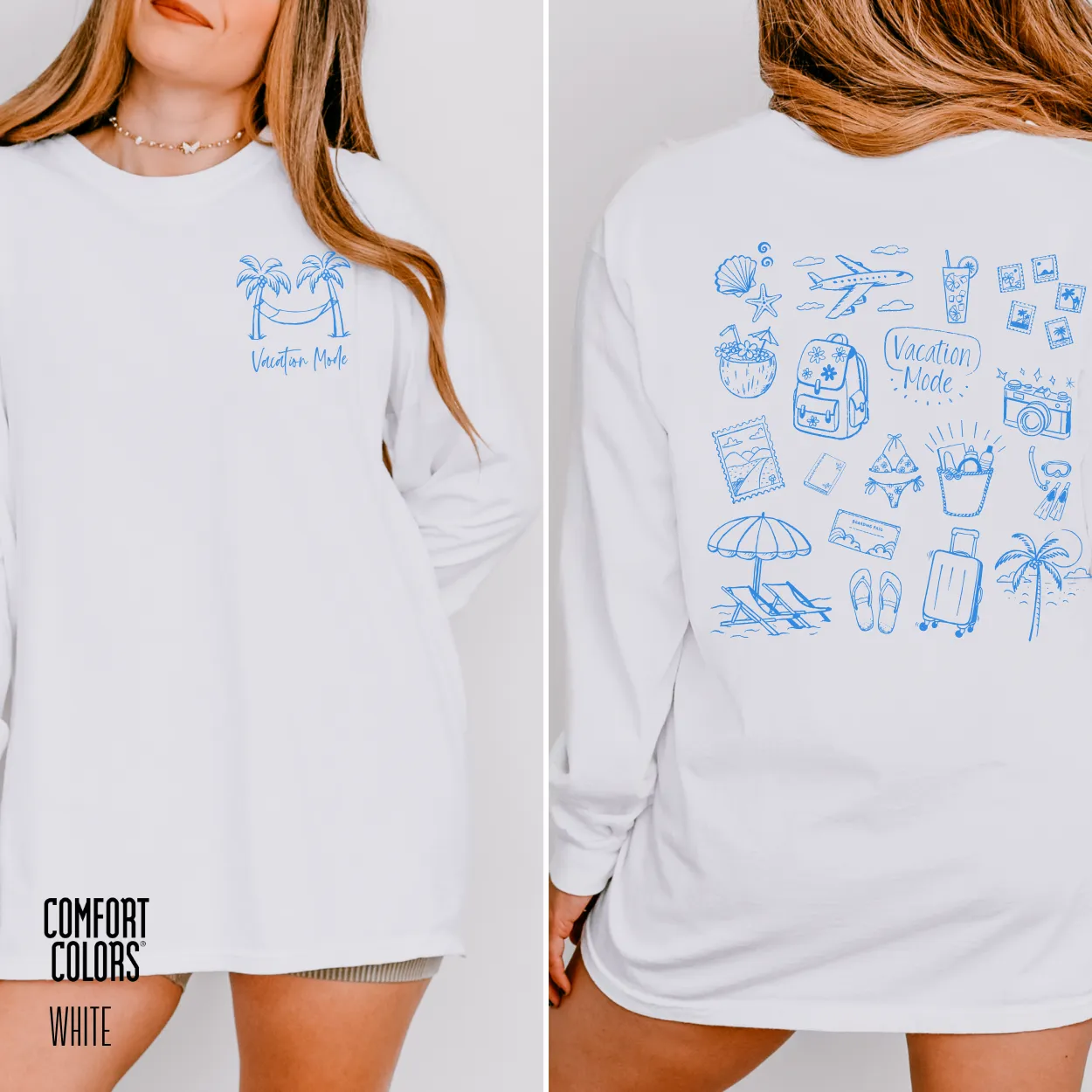 Vacation Mode Long Sleeve T-Shirt