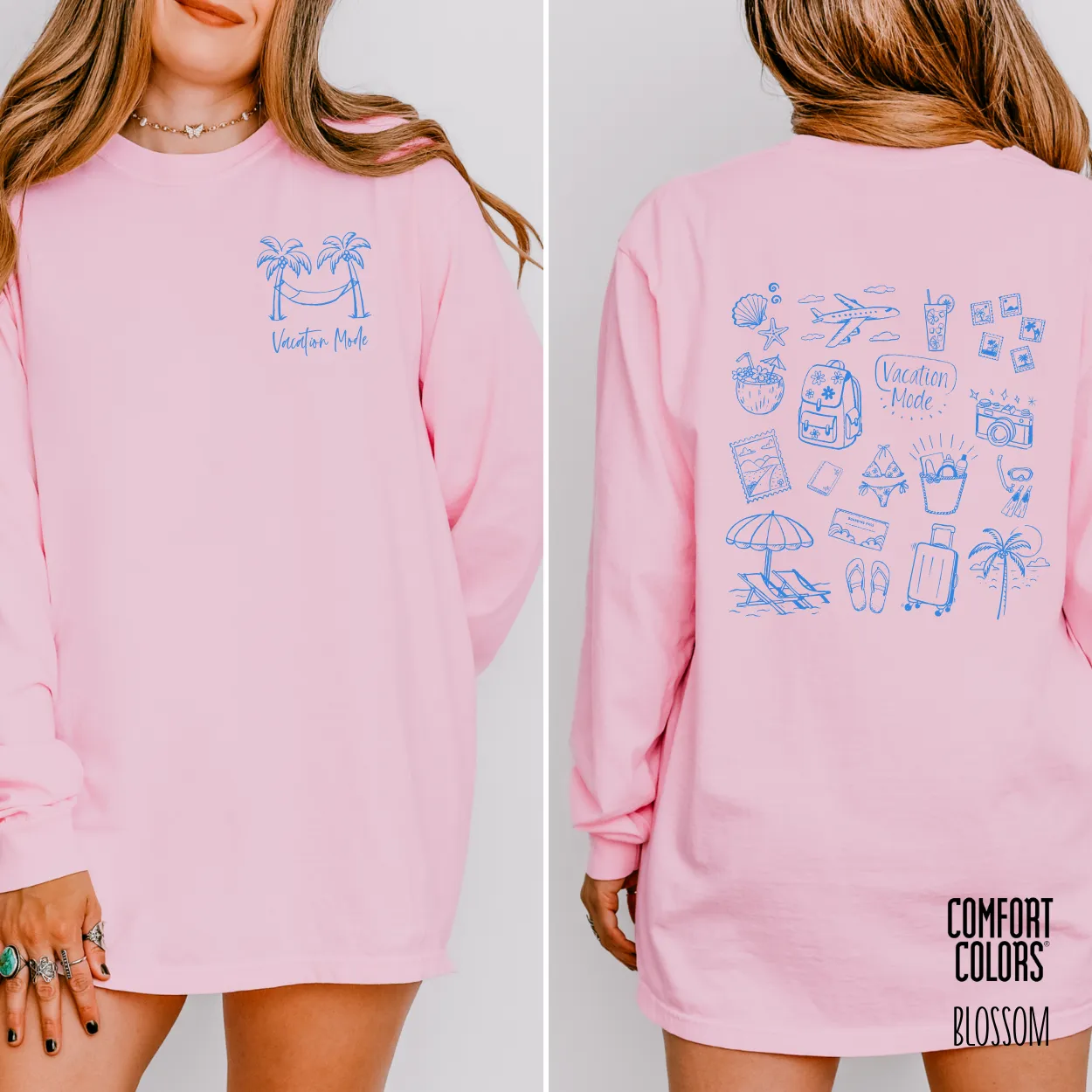 Vacation Mode Long Sleeve T-Shirt