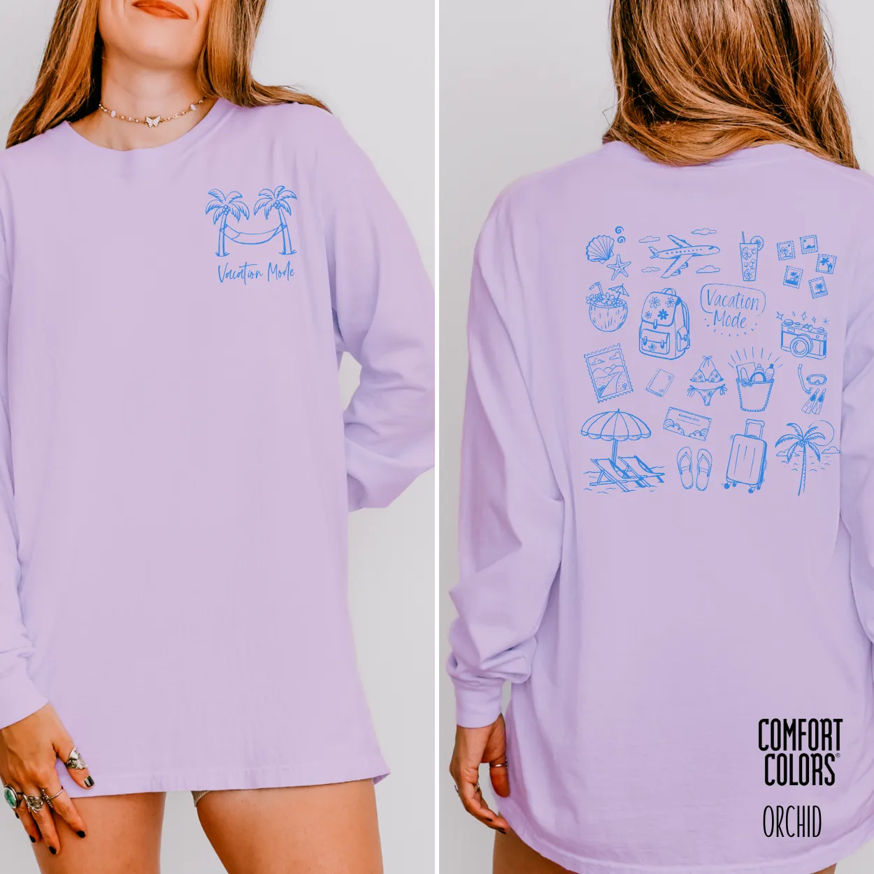 Vacation Mode Long Sleeve T-Shirt