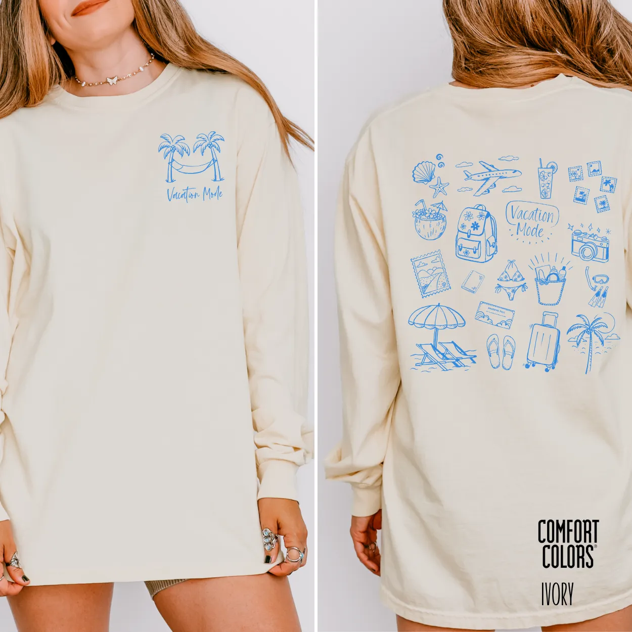 Vacation Mode Long Sleeve T-Shirt