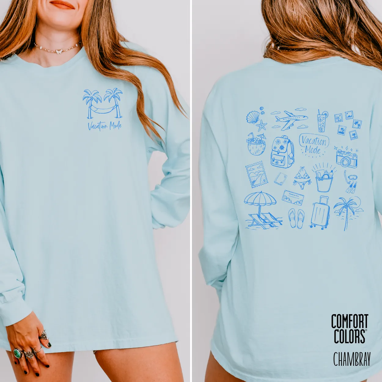 Vacation Mode Long Sleeve T-Shirt