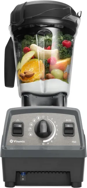 Vitamix Propel Series 750 Blender, Professional-Grade, 4 Blending Programs   Self-Cleaning Program, 64-oz Low Profile Container, Slate