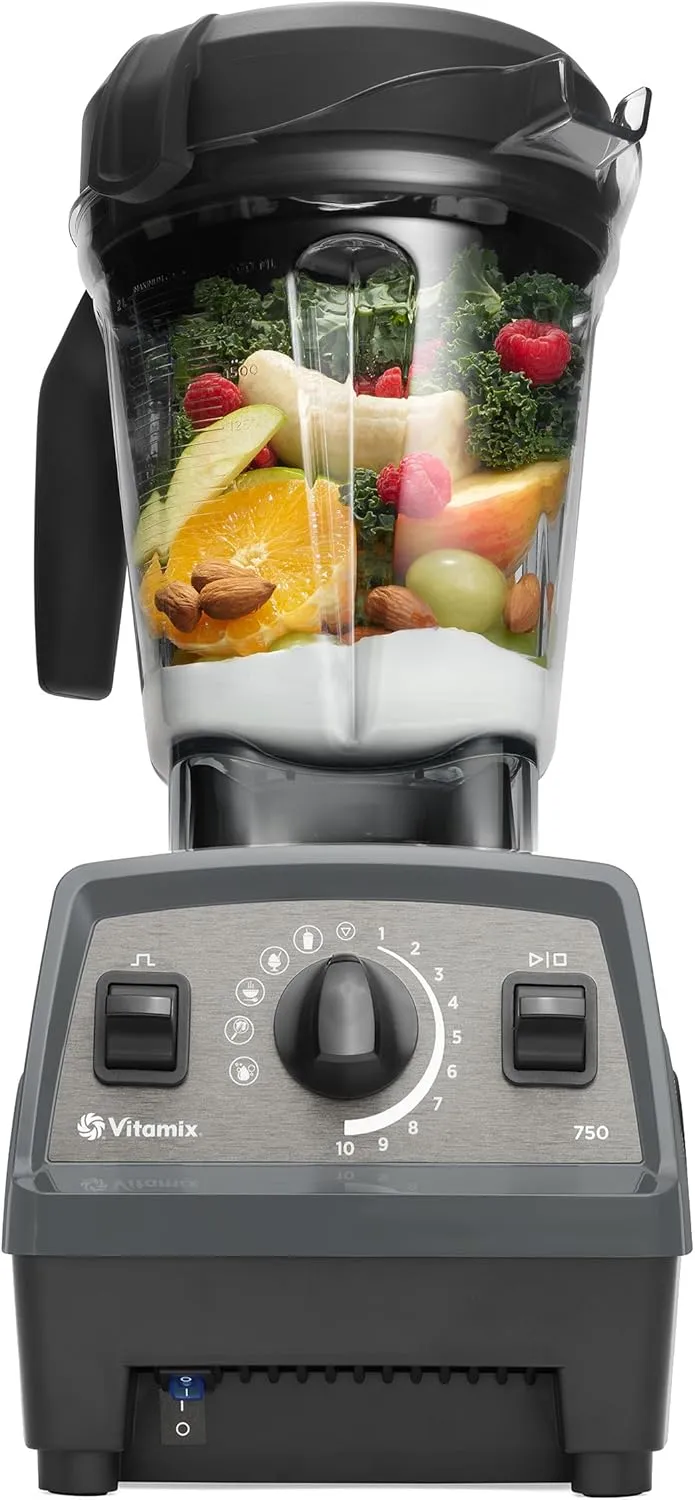 Vitamix Propel Series 750 Blender, Professional-Grade, 4 Blending Programs   Self-Cleaning Program, 64-oz Low Profile Container, Slate