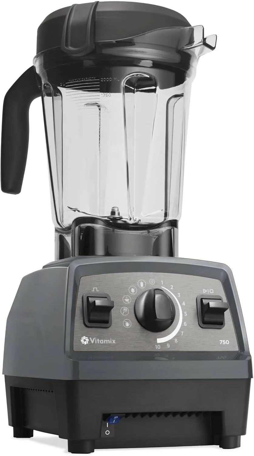 Vitamix Propel Series 750 Blender, Professional-Grade, 4 Blending Programs   Self-Cleaning Program, 64-oz Low Profile Container, Slate