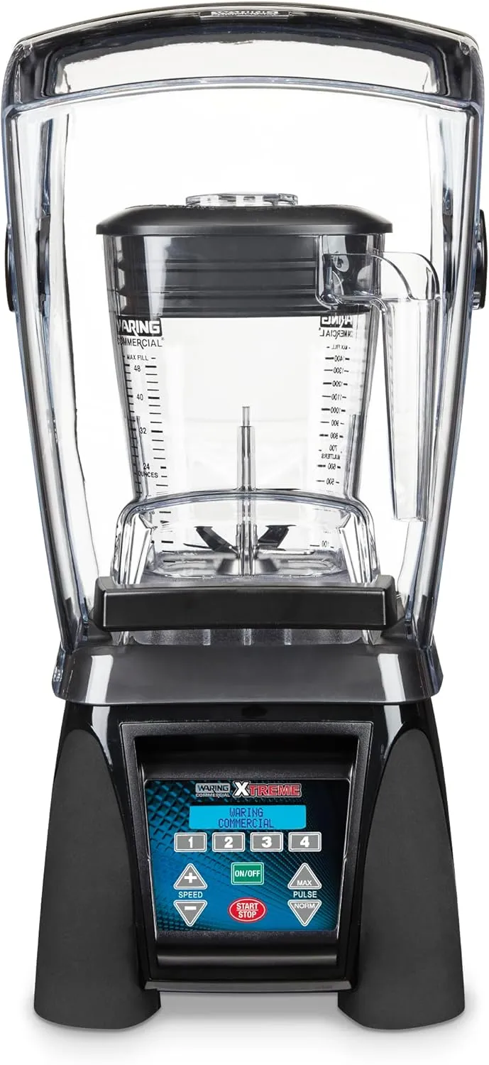 Waring Commercial MX1500XTXP Xtreme 120V Hi-Power 48 Oz. Blender, Black