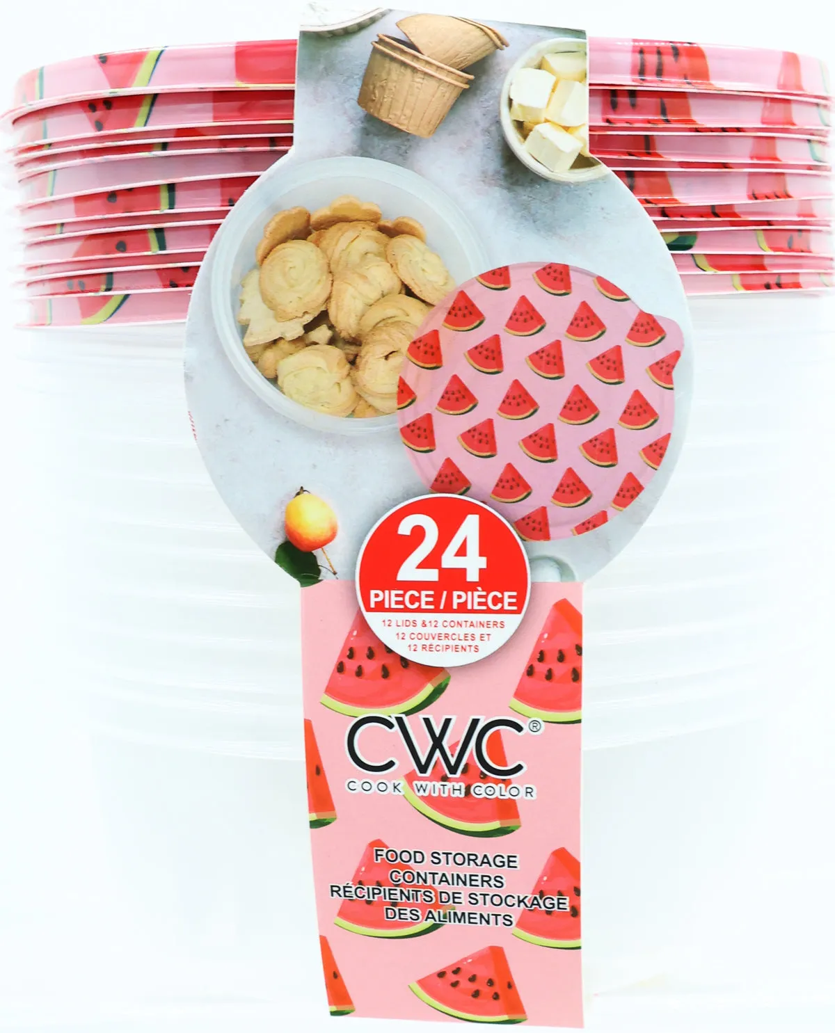 Watermelons Food Storage Container Set