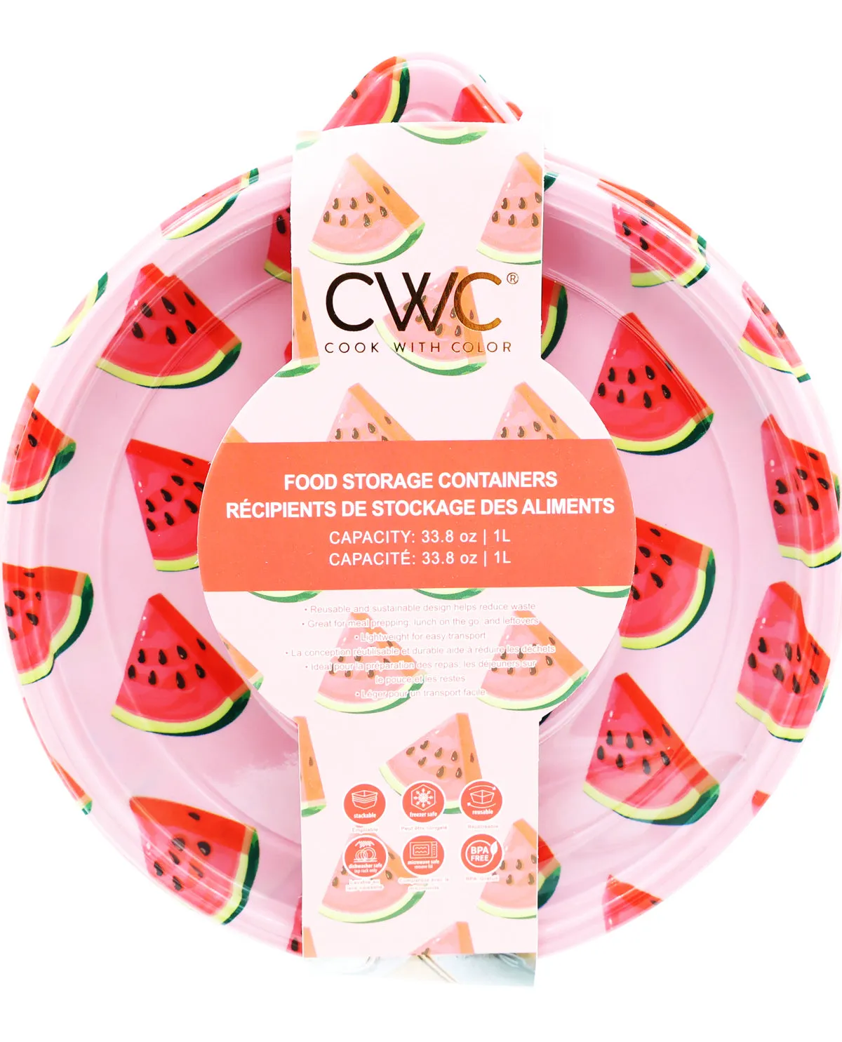 Watermelons Food Storage Container Set