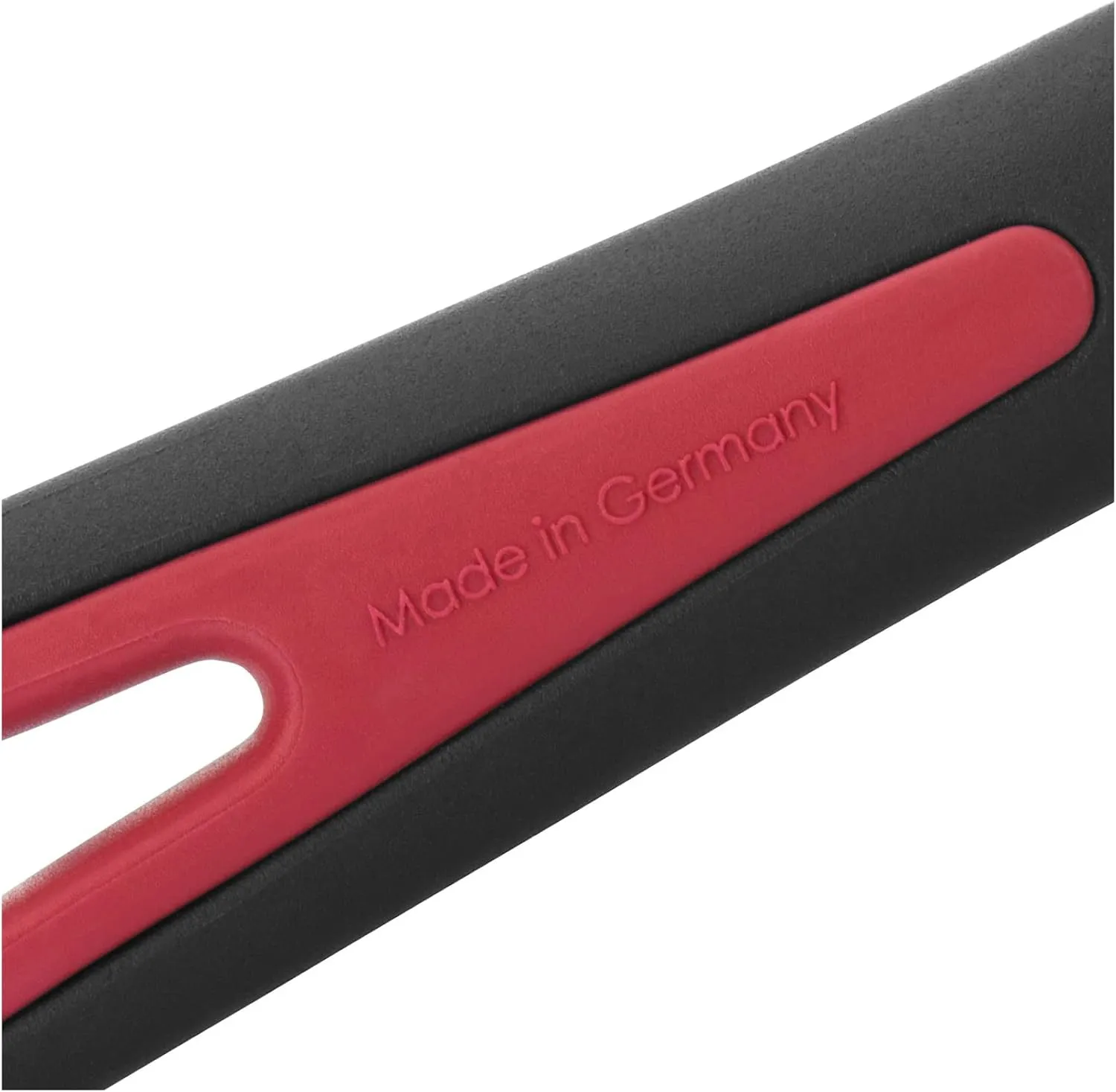 Westmark Kitchen Helper Set, 3 Items, Spatula, Soup Ladle and Spoon, Plastic, Gallant, Black/Red, 295622E6
