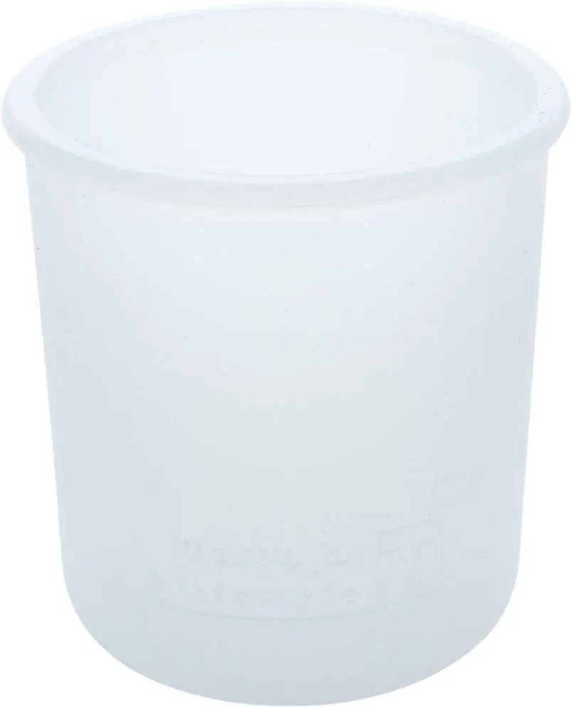 Wide Mouth Pint 16oz Silicone Sleeves/Jackets for Protecting Ball, Kerr, Canning Jars by Mason Jar Lifestyle (Multicolor, 5 Pack)